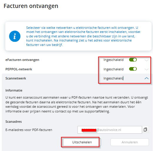 AV-CUS Afmelden inkoop AutoInvoice 03