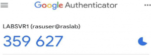 Google Authenticator 1