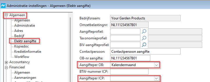 av-sup btw aangifte rapport periode
