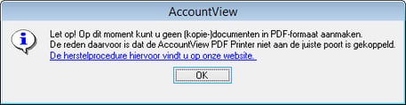 av-sup av-pdfprinter fout