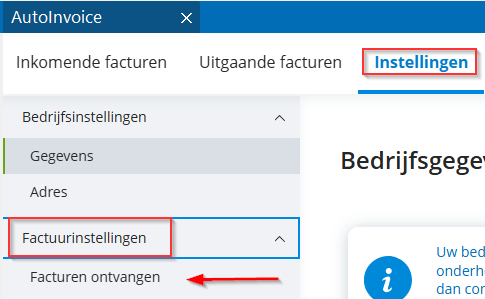 av-sup AutoInvoice aanmelden scanservice
