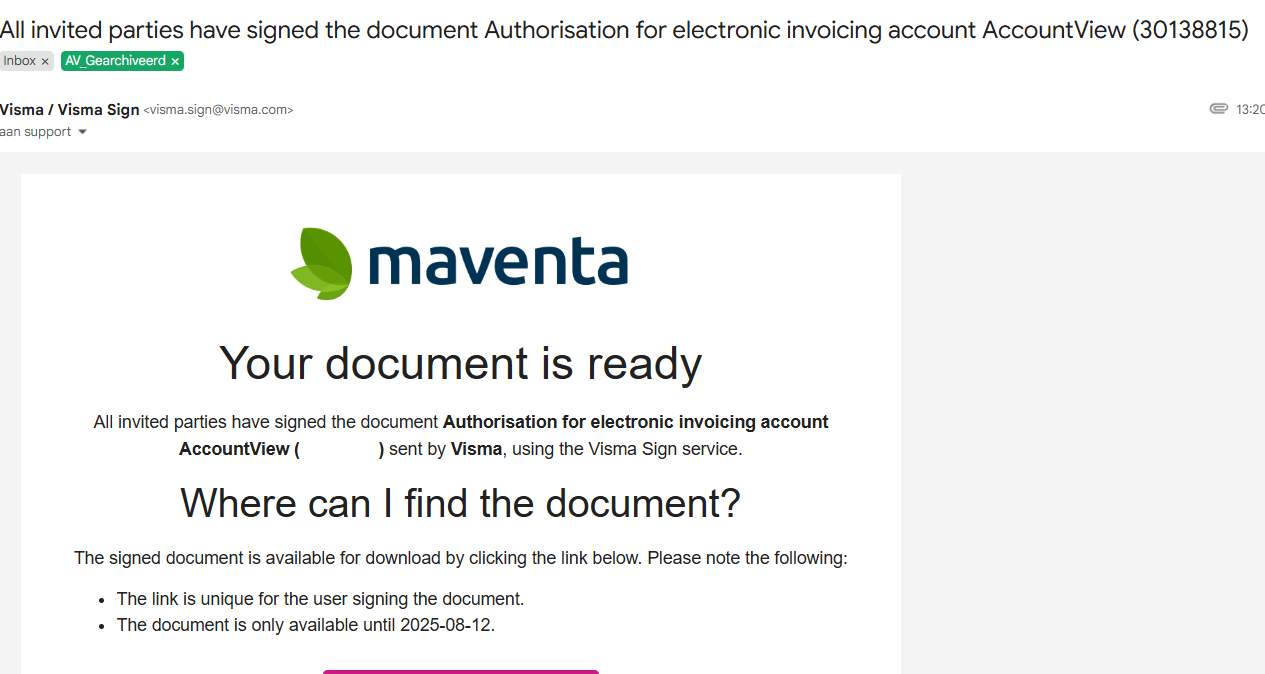 av-sup aanmelden autoinvoice  35-1