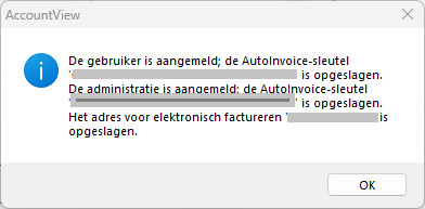 av-sup starten AUINV admin aangemeld